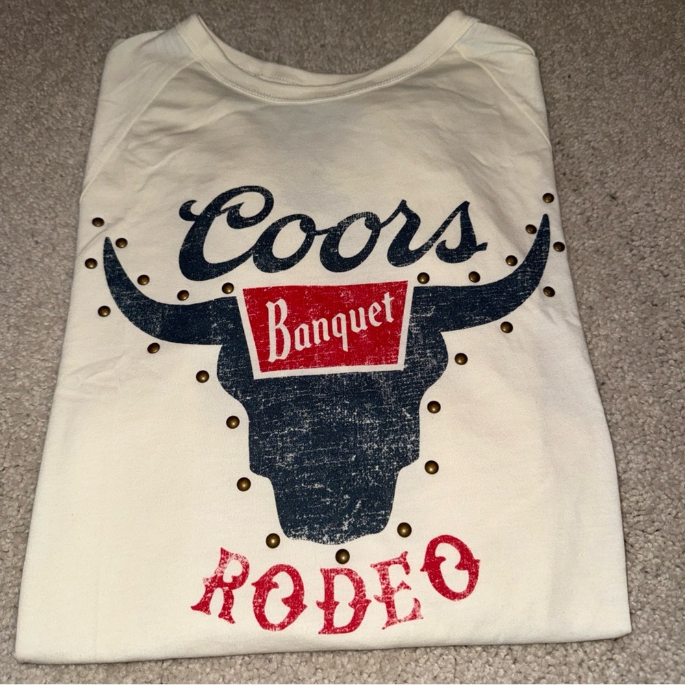 Vintage Y2K Country Music Festival Apparel Stuffed White Cropped Graphic Tee